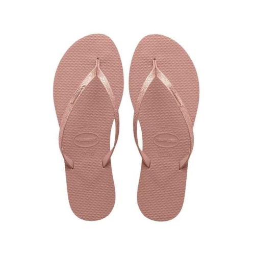 Sandalia Havaianas Chinelo You Shine Rosa Ballet