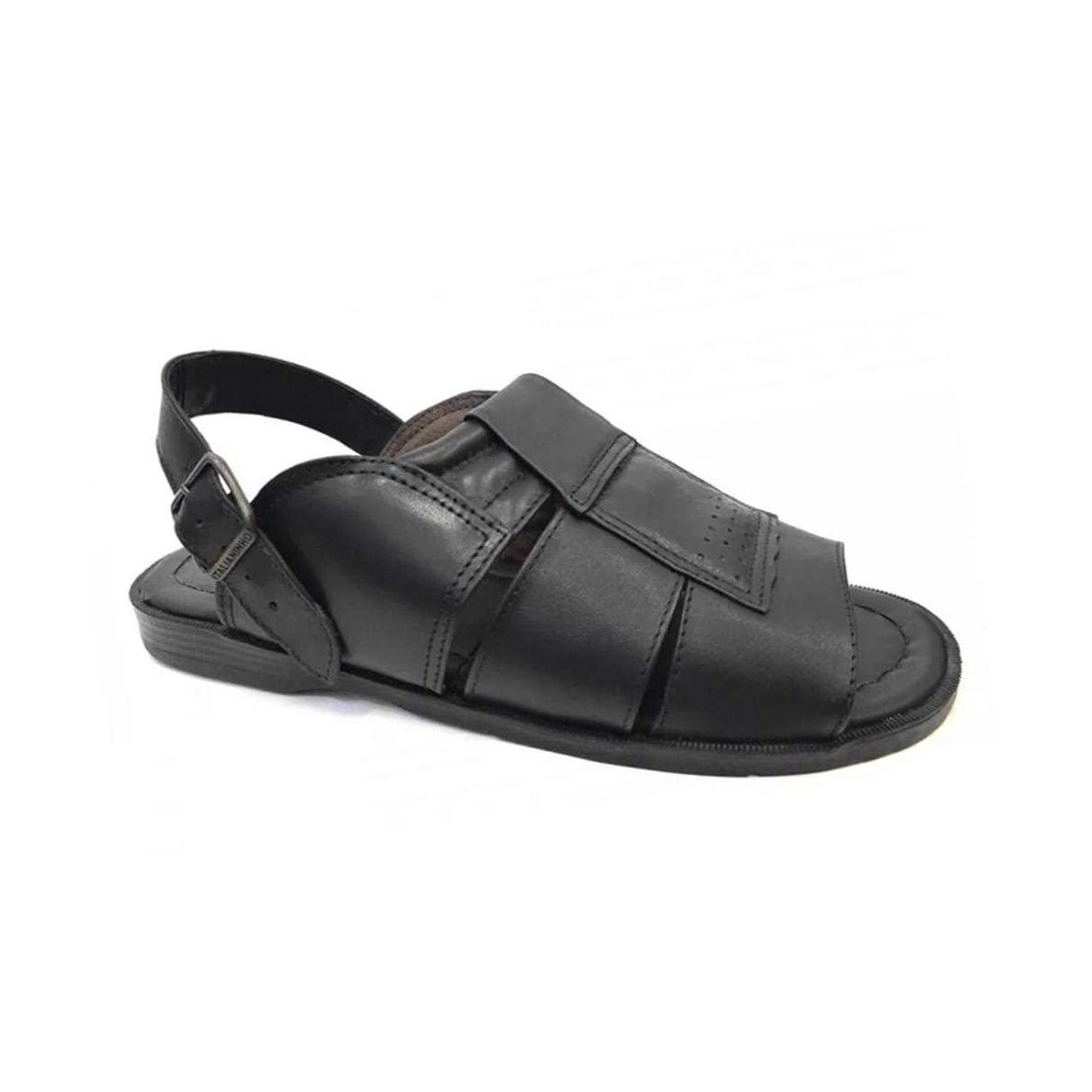 Sandália Italianinho De Couro 34302 Preto Sandália Italianinho De Couro 34302 Preto
