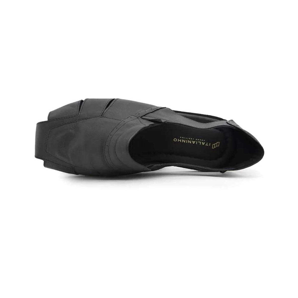 Sandália Italianinho De Couro 34719 Preto Sandália Italianinho De Couro 34719 Preto