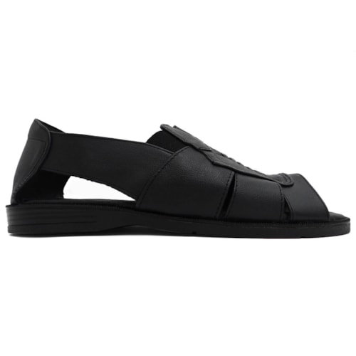 Detalhe - Sandália Italianinho Papete 10340504 Preto