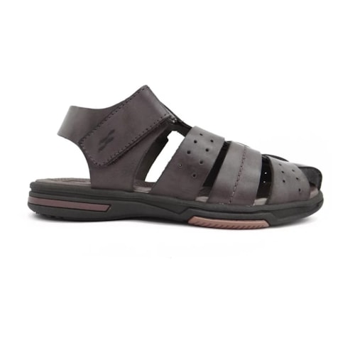Detalhe - Sandália Itapua De Couro Masculino 5304 Tabaco