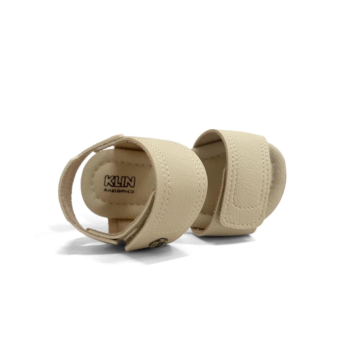 Sandália Klin Infantil Baby Cup Cake 515254 Off White New Sandália Klin Infantil Baby Cup Cake 515254 Off White New