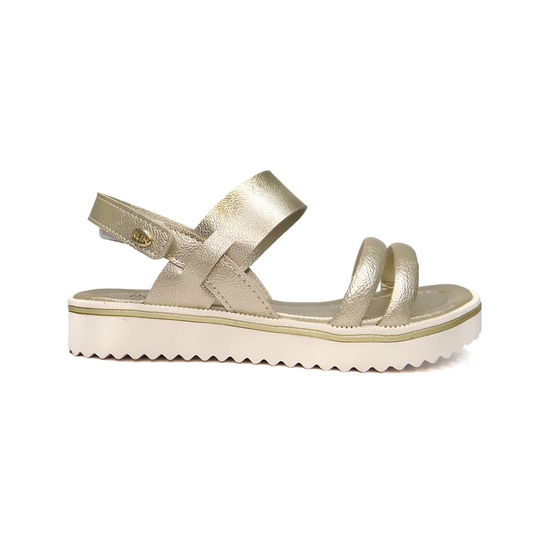 Sandália Klin Infantil Lola 420029 Dourado Sandália Klin Infantil Lola 420029 Dourado