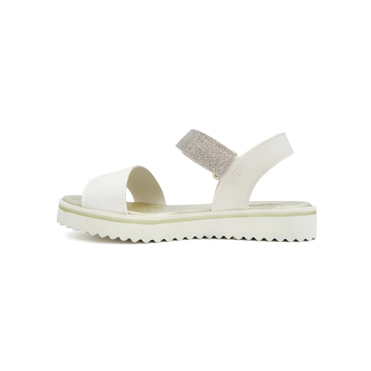 Sandália Klin Infantil Lola 420034 Off White/Dourado Sandália Klin Infantil Lola 420034 Off White/Dourado