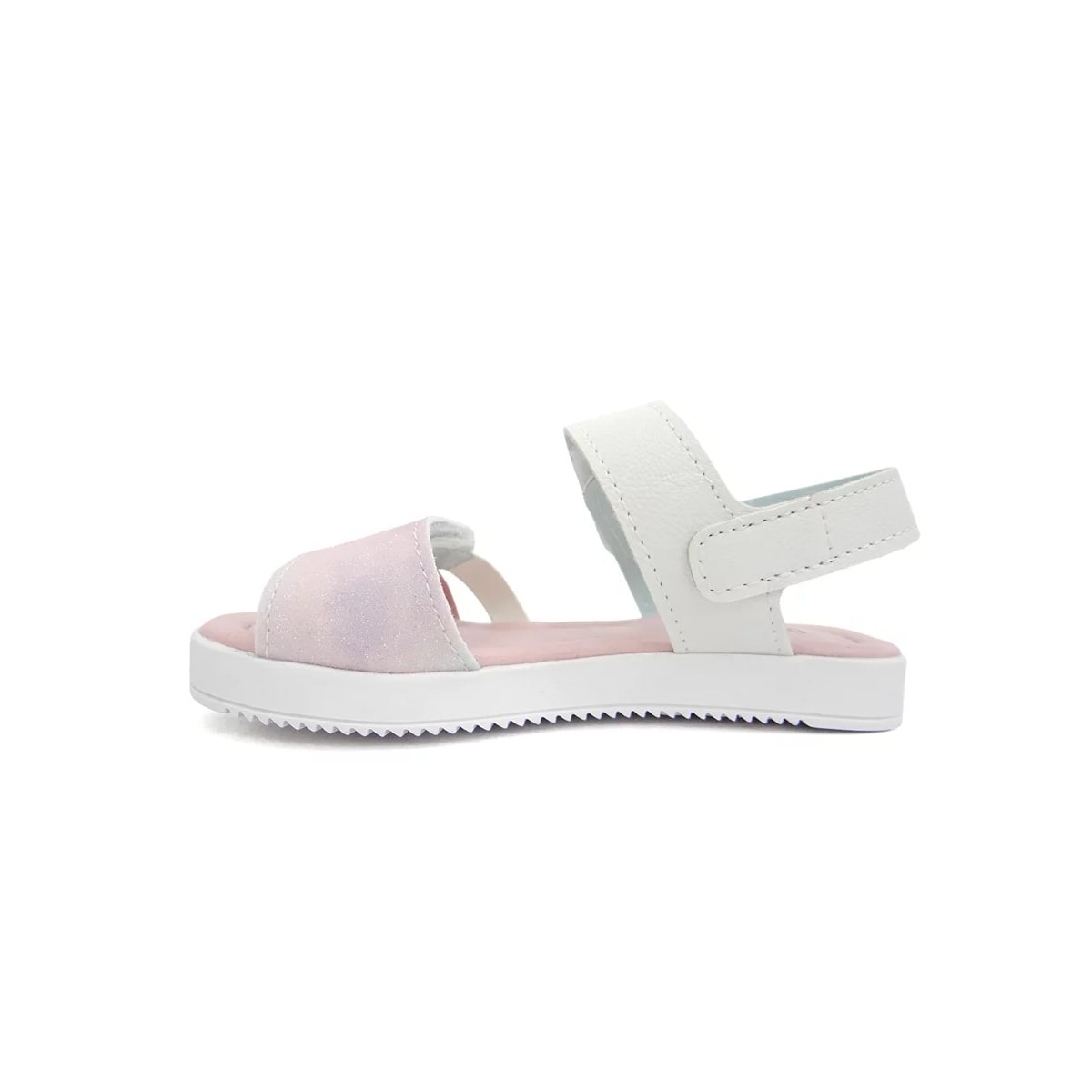 Sandália Klin Infantil Lolinha 421031 Branco/Rosa Sandália Klin Infantil Lolinha 421031 Branco/Rosa