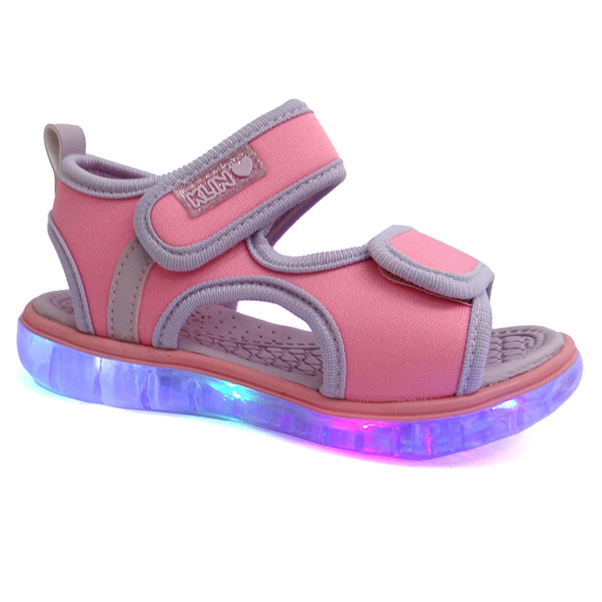 Sandália Klin Infantil Papete Light de Tecido 229012 Rosa Doce Sandália Klin Infantil Papete Light de Tecido 229012 Rosa Doce