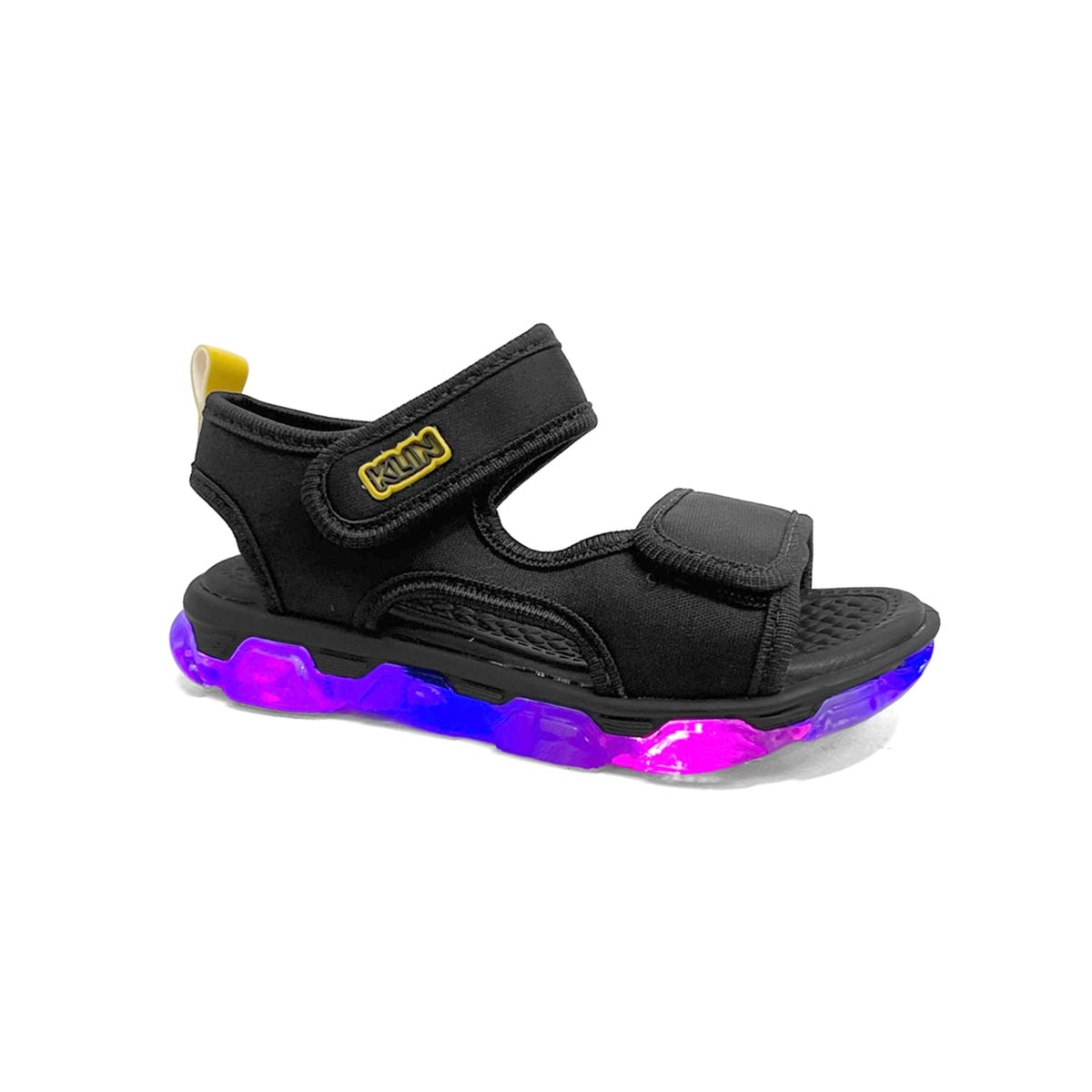 Sandália Klin Infantil Papete Light Tecido 132068 Preto