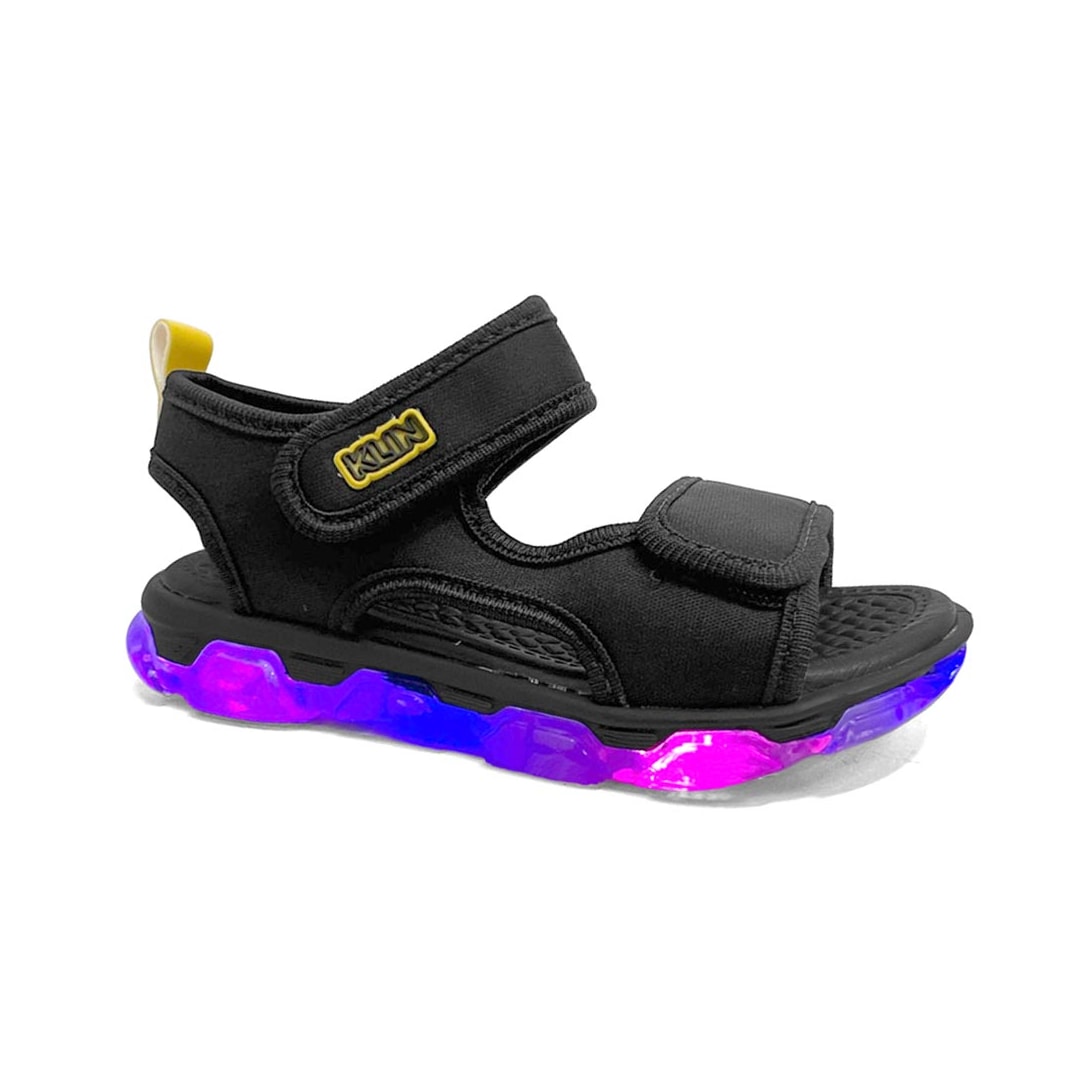 Sandália Klin Infantil Papete Light Tecido 132068 Preto Sandália Klin Infantil Papete Light Tecido 132068 Preto