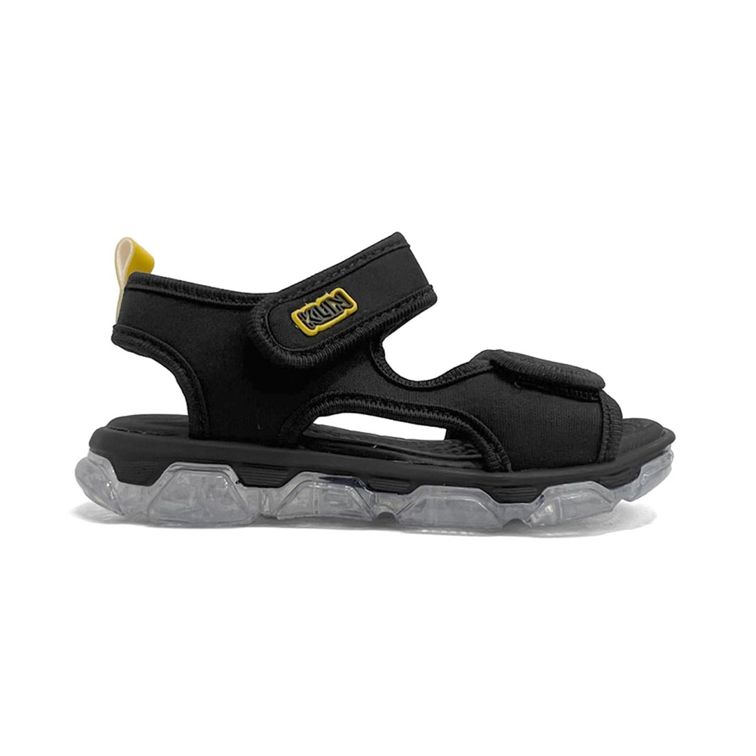 Sandália Klin Infantil Papete Light Tecido 132068 Preto