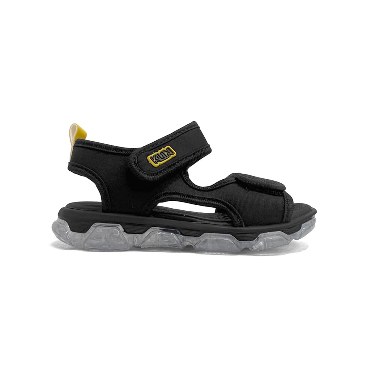 Sandália Klin Infantil Papete Light Tecido 132068 Preto