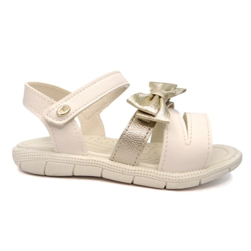 Sandalia Klin Infantil Tic Tac Casual 171204 Off White