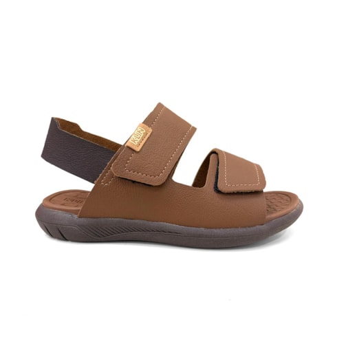 Detalhe - Sandália Klin Infantil Urban Papete 129184 Whisky