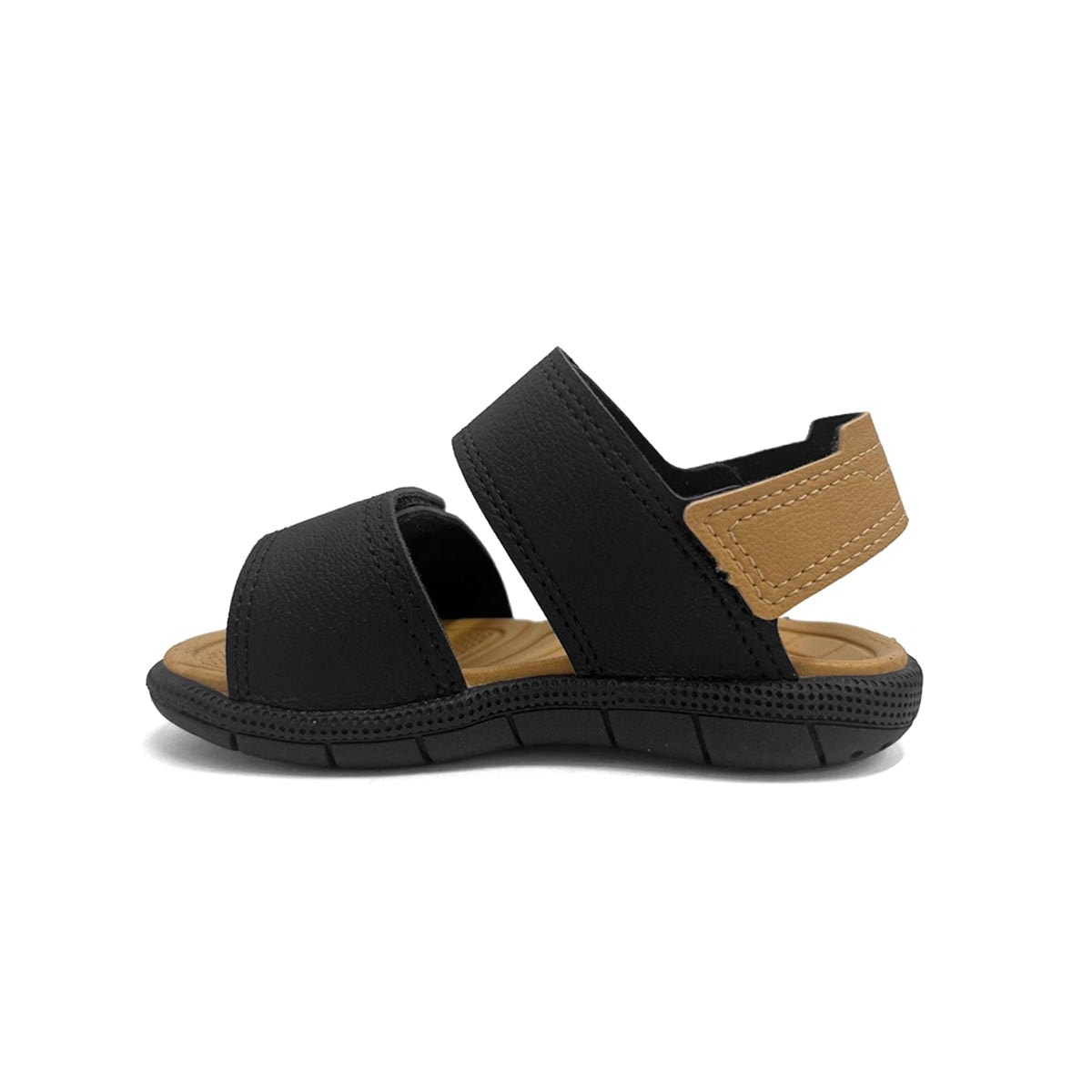 Sandália Klin Menino Tic Tac Casual Papete 171262 Preto Sandália Klin Menino Tic Tac Casual Papete 171262 Preto