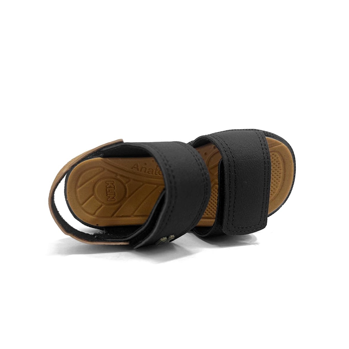 Sandália Klin Menino Tic Tac Casual Papete 171262 Preto