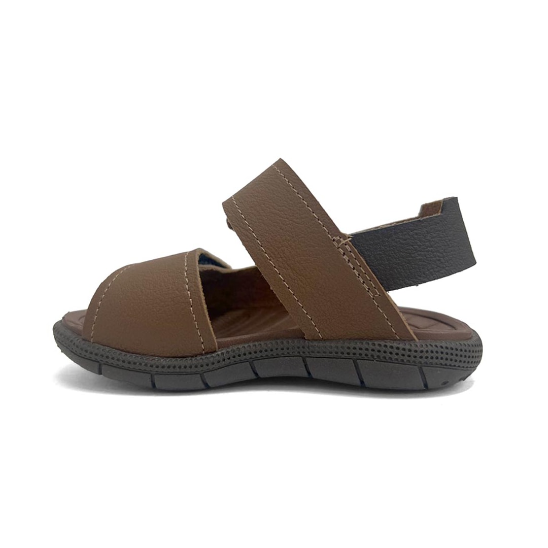 Sandália Klin Menino Tic Tac Casual Papete 171266 Whisky
