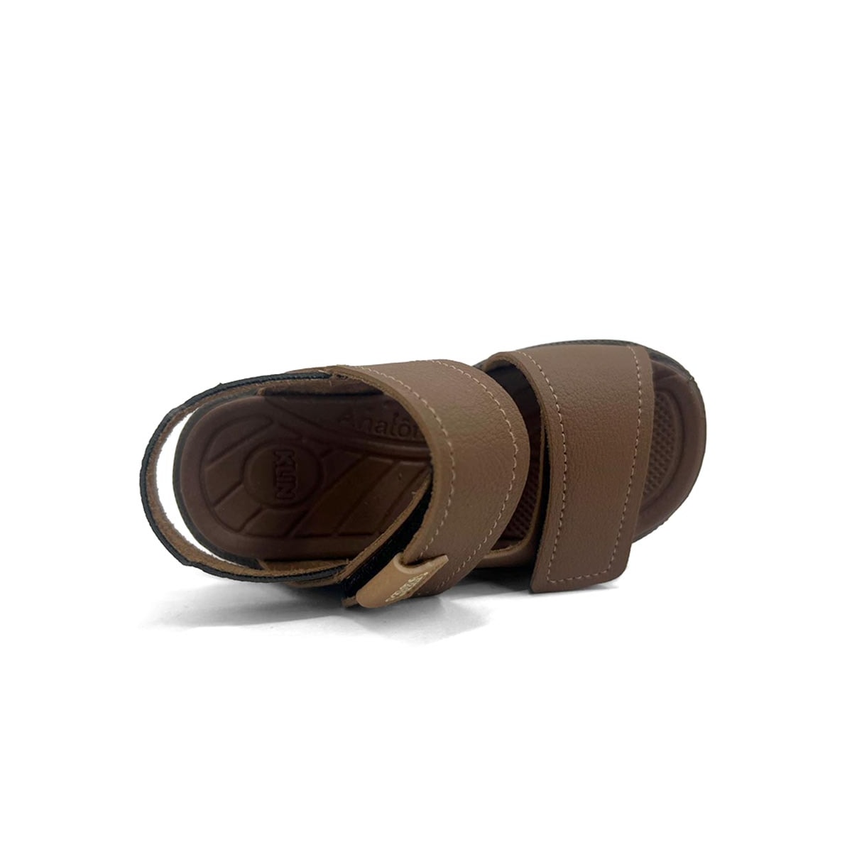 Sandália Klin Menino Tic Tac Casual Papete 171266 Whisky