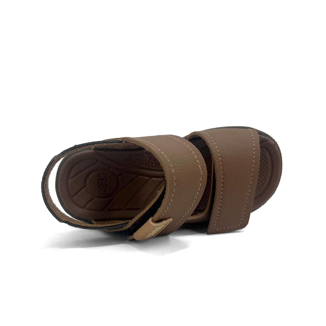 Sandália Klin Menino Tic Tac Casual Papete 171266 Whisky Sandália Klin Menino Tic Tac Casual Papete 171266 Whisky