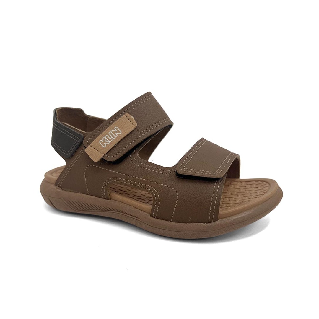 Sandália Klin Menino Urban Papete 129176 Whisky Sandália Klin Menino Urban Papete 129176 Whisky