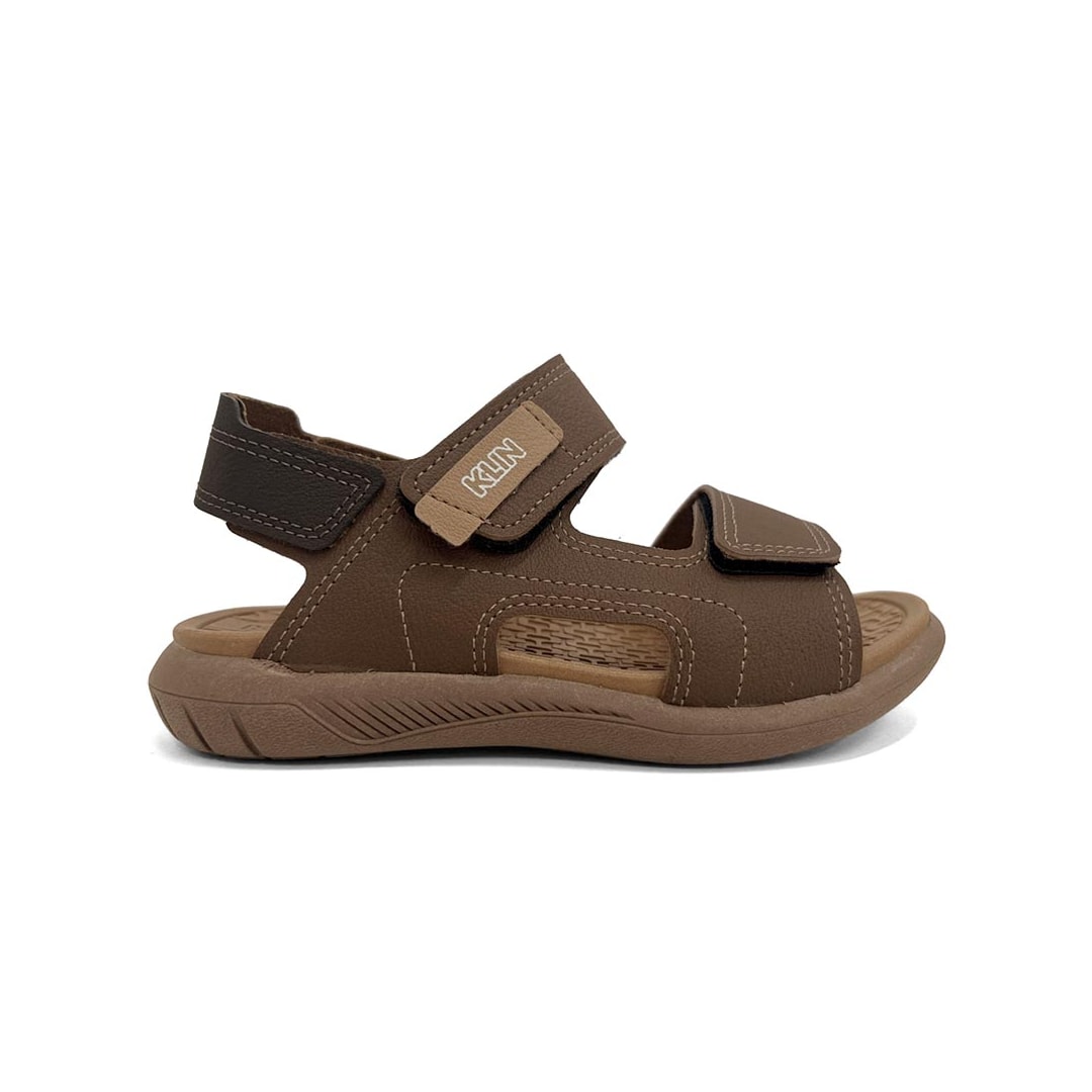 Sandália Klin Menino Urban Papete 129176 Whisky Sandália Klin Menino Urban Papete 129176 Whisky