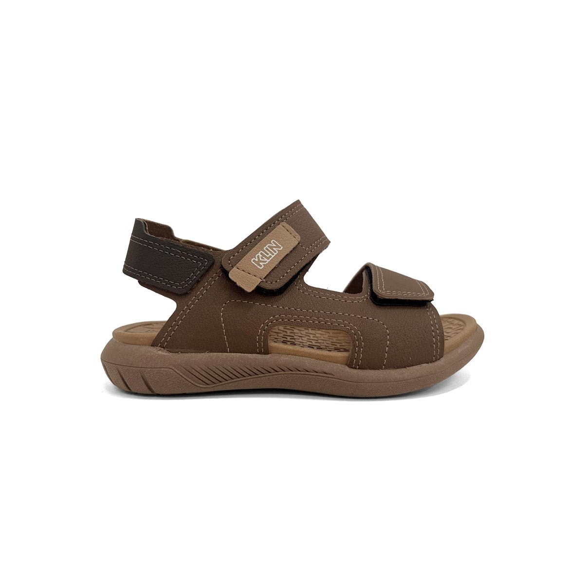 Sandália Klin Menino Urban Papete 129176 Whisky Sandália Klin Menino Urban Papete 129176 Whisky