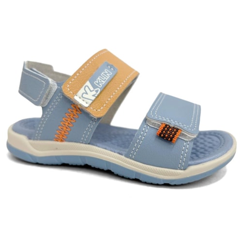Sandália Klin Papete Infantil Line Play 476219 Azul Oceano