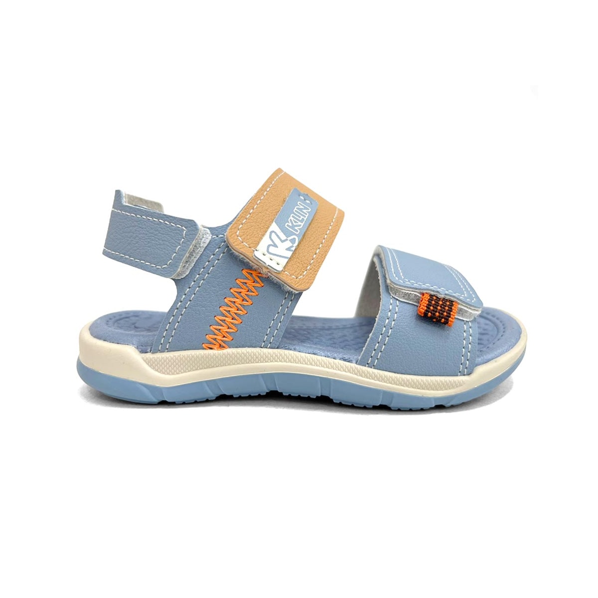 Sandália Klin Papete Infantil Line Play 476219 Azul Oceano