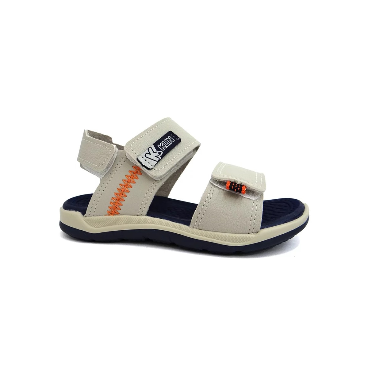 Sandália Klin Papete Infantil Line Play 476219 Linho Sandália Klin Papete Infantil Line Play 476219 Linho