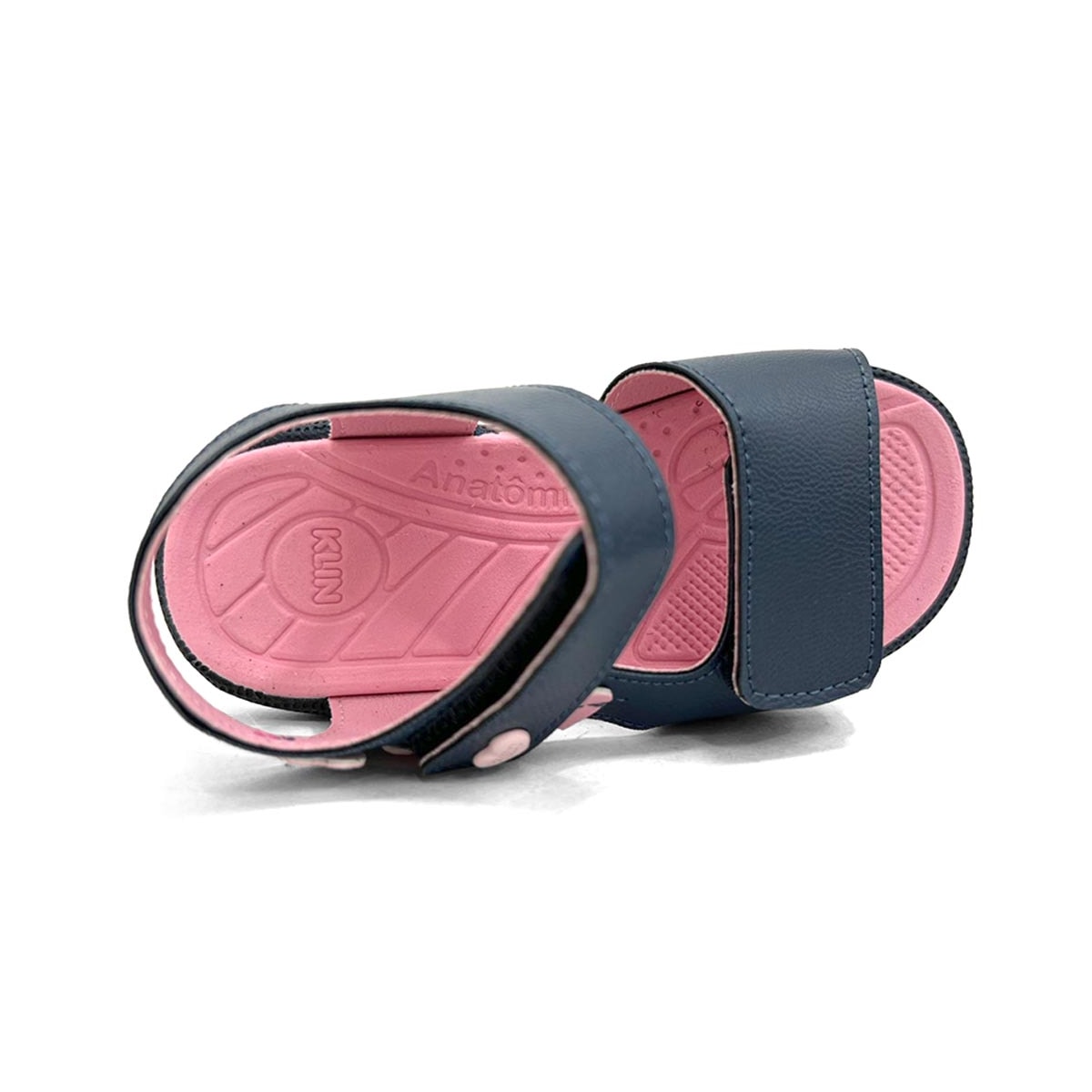 Sandália Klin Papete Kids Tic Tac Casual 171248 Marinho