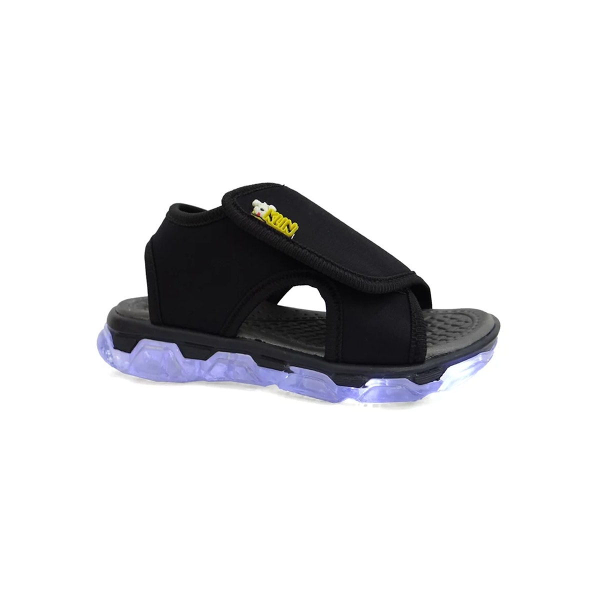 Sandália Klin Papete Led Infantil Light 132062 Preto/Amarelo Sandália Klin Papete Led Infantil Light 132062 Preto/Amarelo