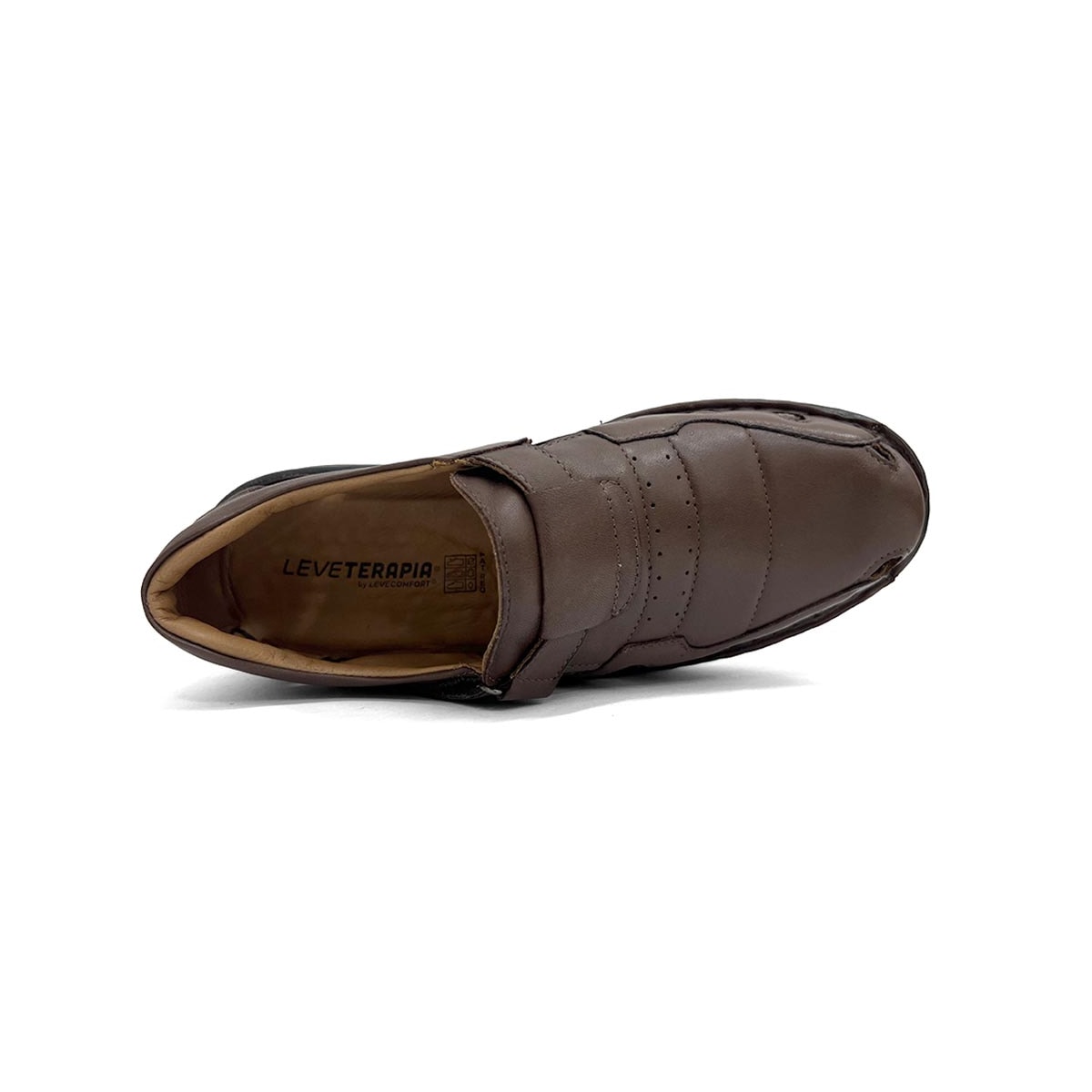 Sandália Leveterapia Masculina Couro L44004 Cafe Sandália Leveterapia Masculina Couro L44004 Cafe