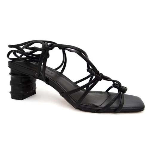 Sandalia Lia Line Feminina 2042.70330 Preto