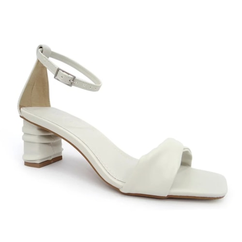 Sandalia Lia Line Feminina 2042.70425 Off White