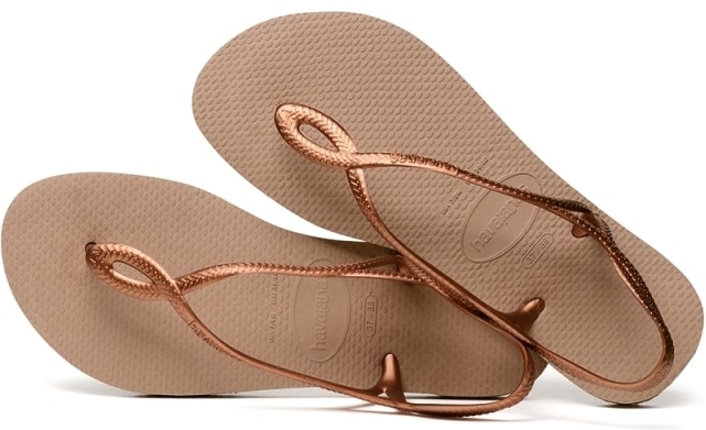 SANDALIA LUNA - HAVAIANAS - ROSE GOLD/ROSE GOLD - Linha Conforto