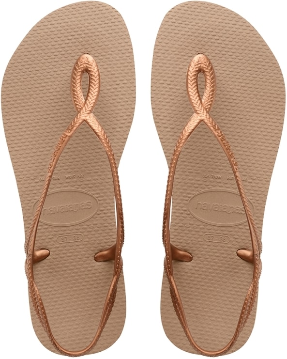 SANDALIA LUNA - HAVAIANAS - ROSE GOLD/ROSE GOLD - Linha Conforto