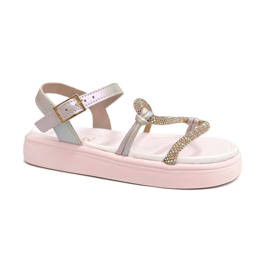 Sandália Mini Sua Cia 9158.51966 Rosa Ballet
