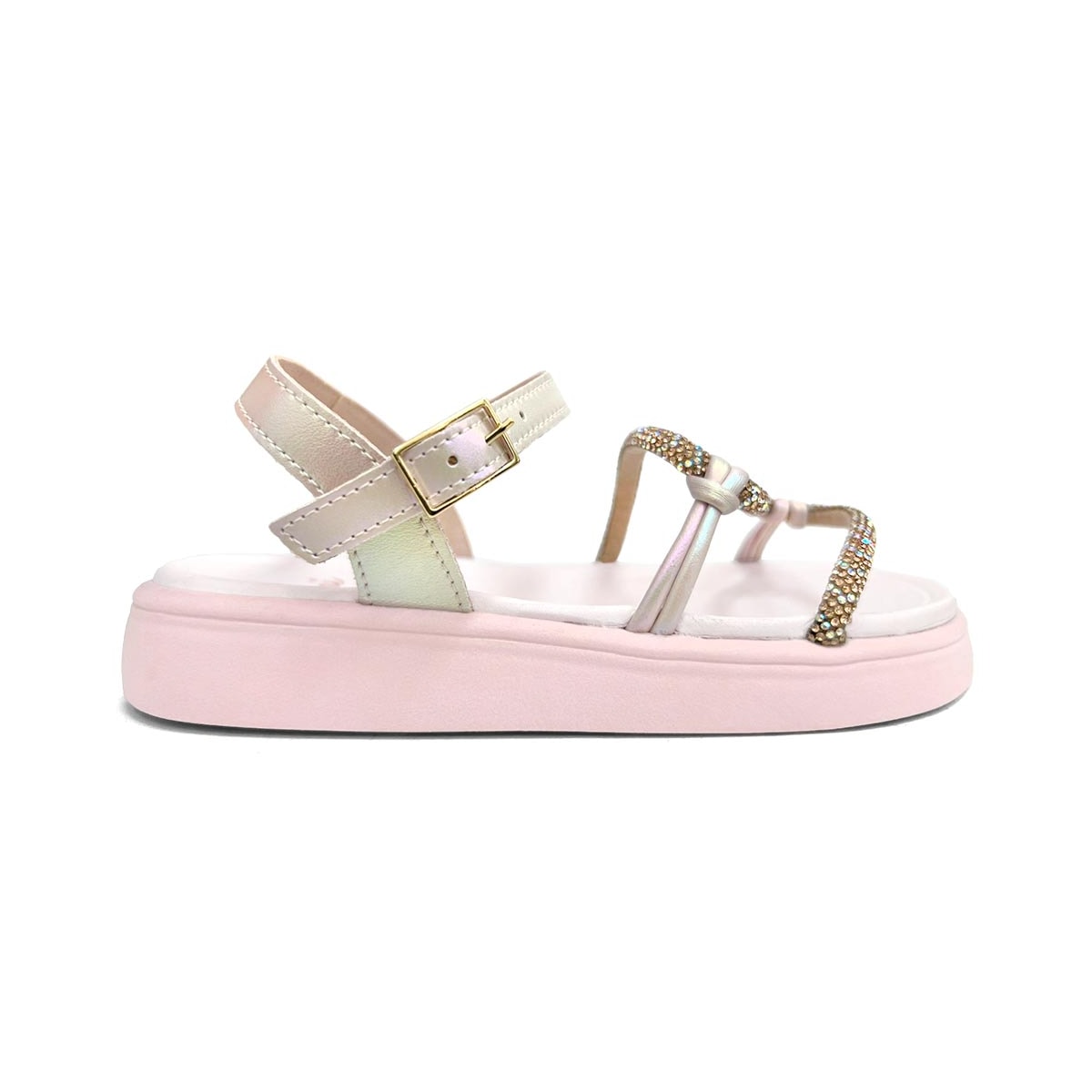 Sandália Mini Sua Cia 9158.51966 Rosa Ballet Sandália Mini Sua Cia 9158.51966 Rosa Ballet