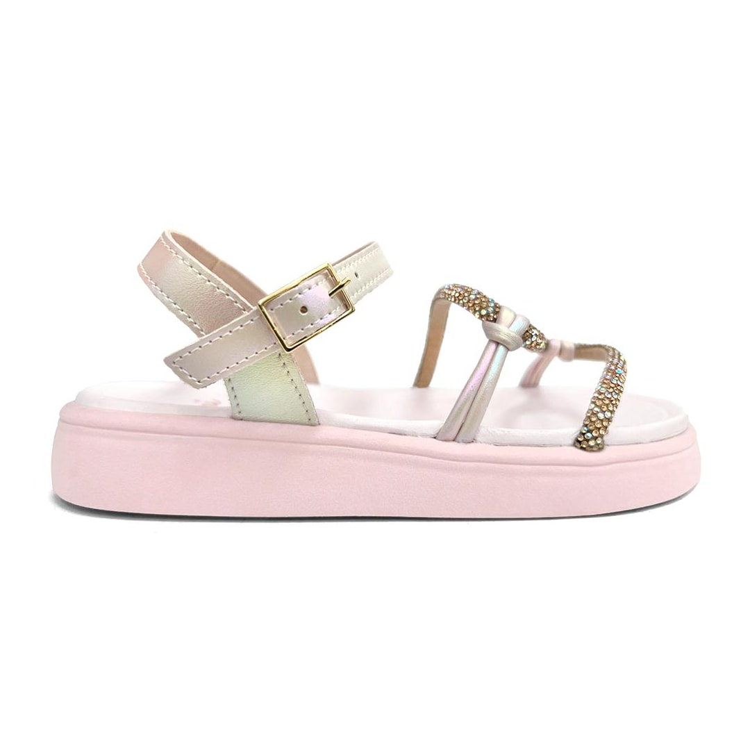Sandália Mini Sua Cia 9158.51966 Rosa Ballet