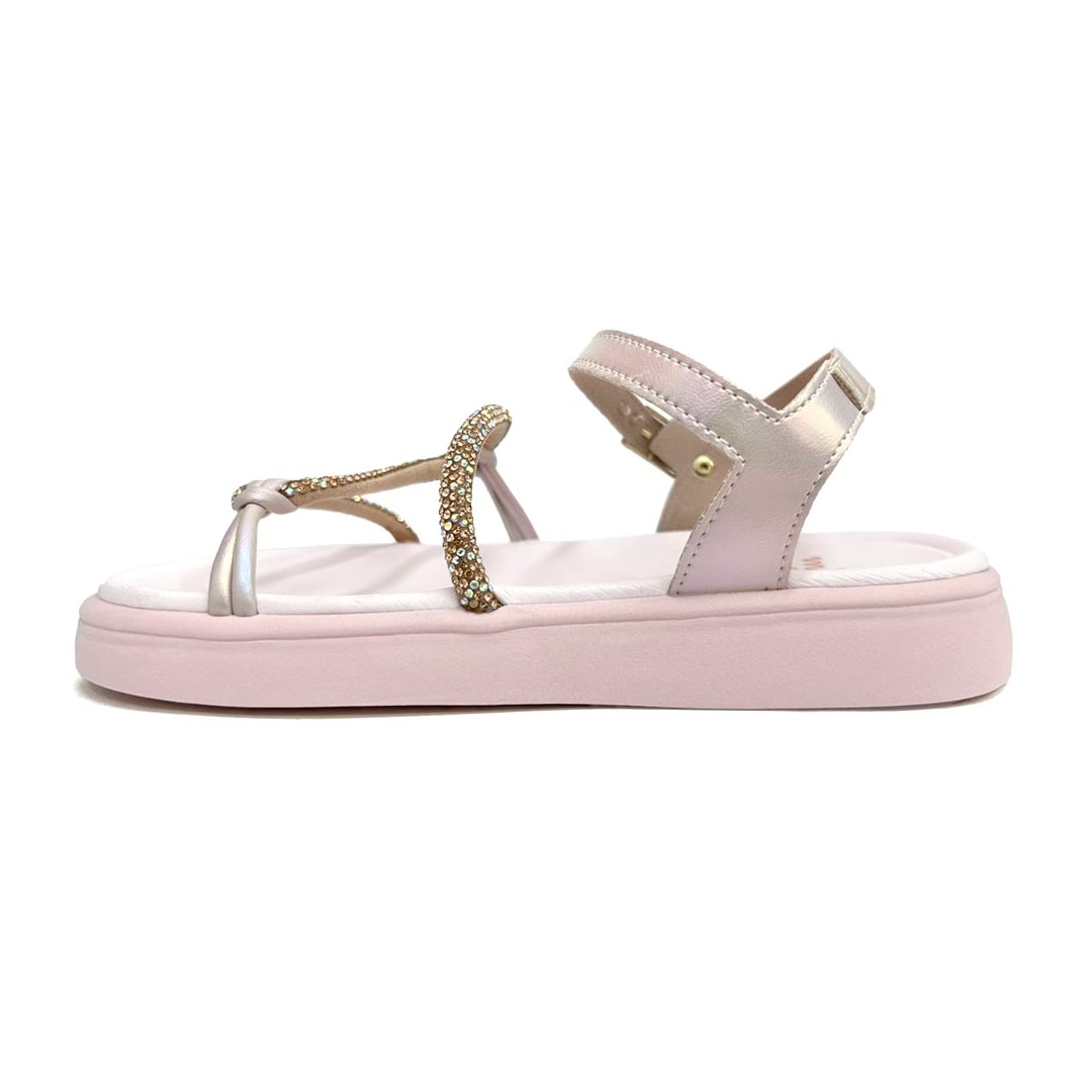 Sandália Mini Sua Cia 9158.51966 Rosa Ballet