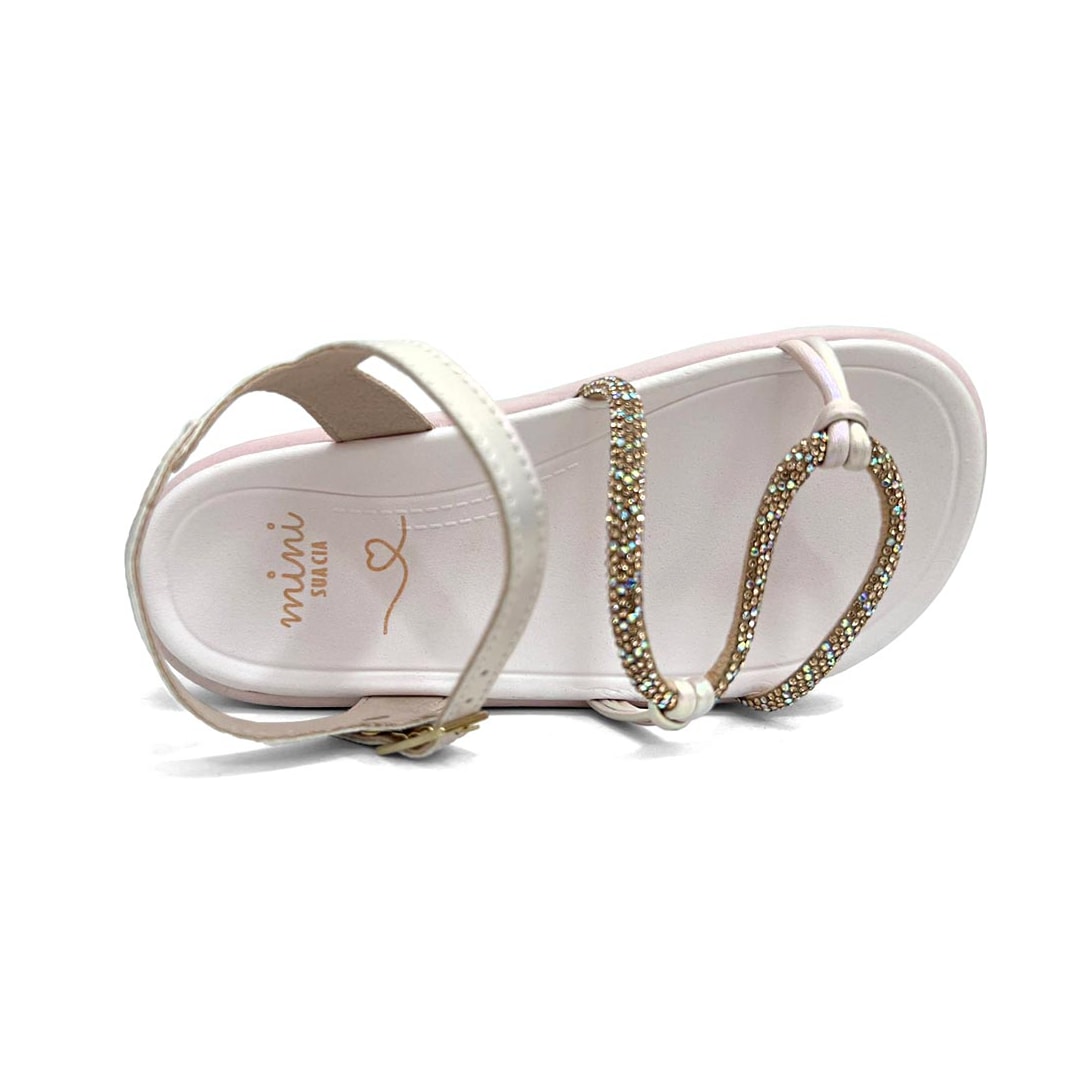 Sandália Mini Sua Cia 9158.51966 Rosa Ballet
