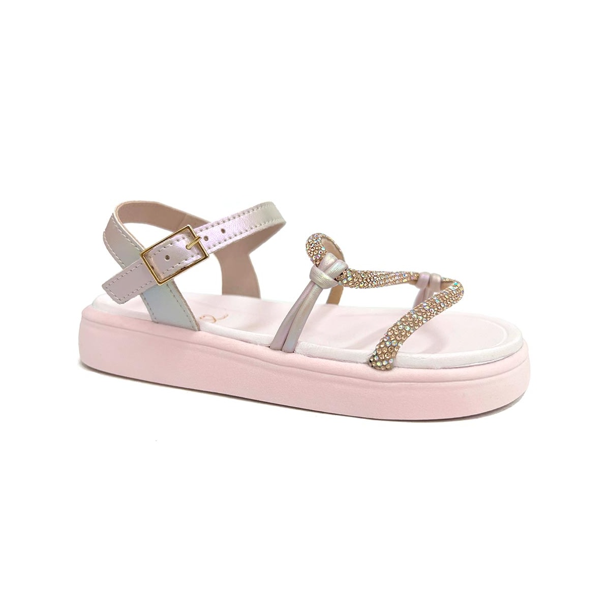 Sandália Mini Sua Cia 9158.51966 Rosa Ballet Sandália Mini Sua Cia 9158.51966 Rosa Ballet