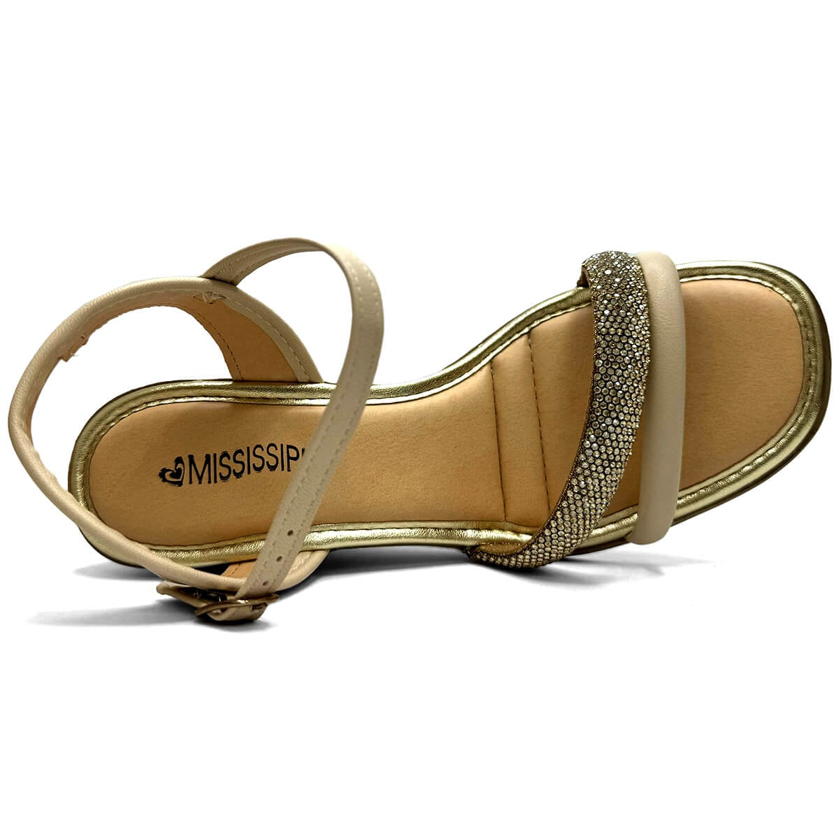 Sandália Mississipi Anabela Mb893 Cotton Sandália Mississipi Anabela Mb893 Cotton