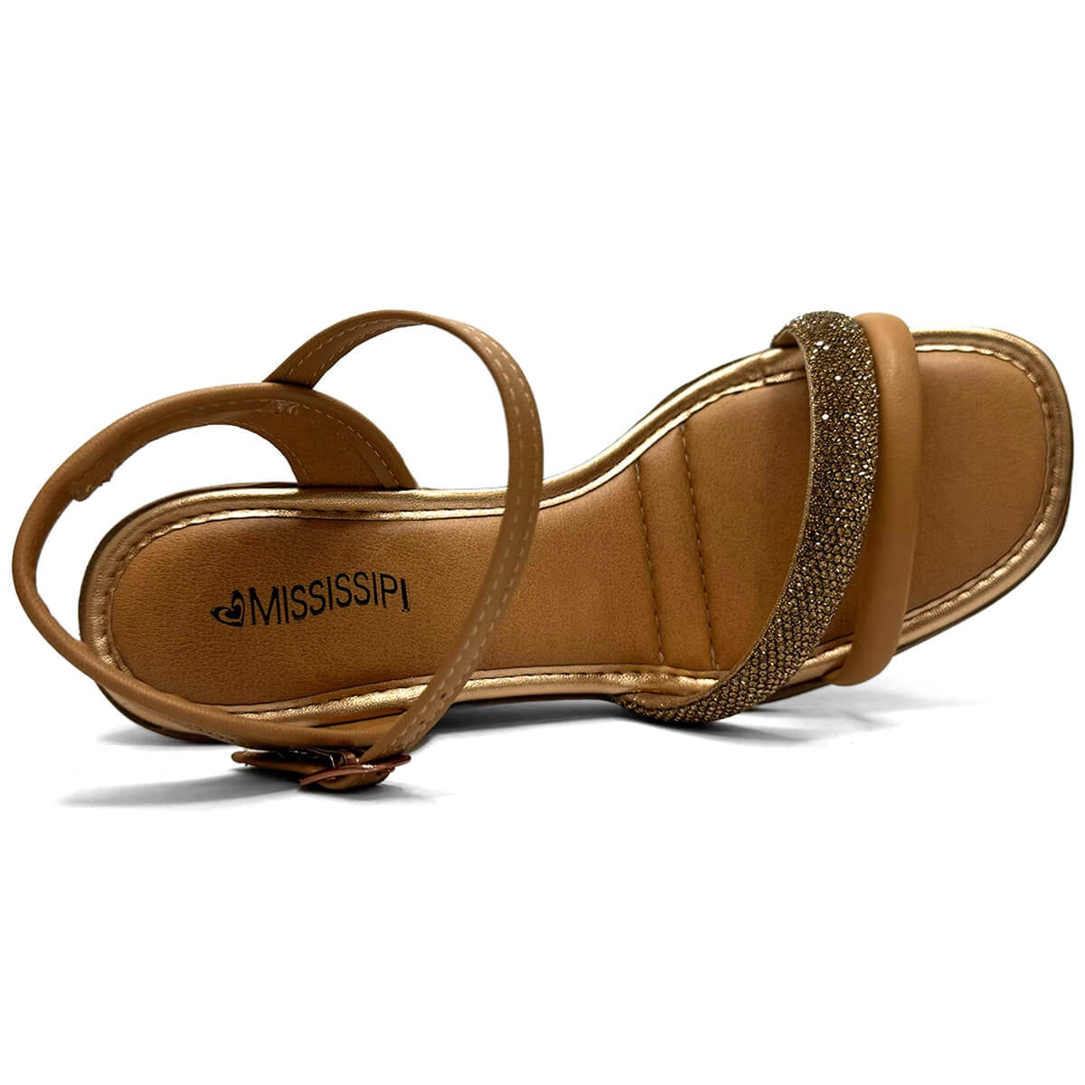 Sandália Mississipi Anabela Mb893 Mel Sandália Mississipi Anabela Mb893 Mel