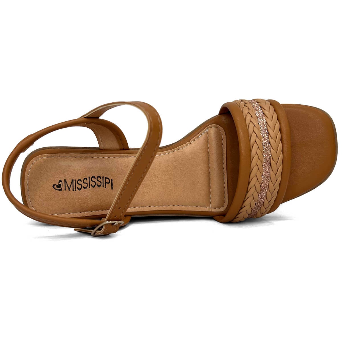 Sandália Mississipi Anabela Mc111 Camel Sandália Mississipi Anabela Mc111 Camel
