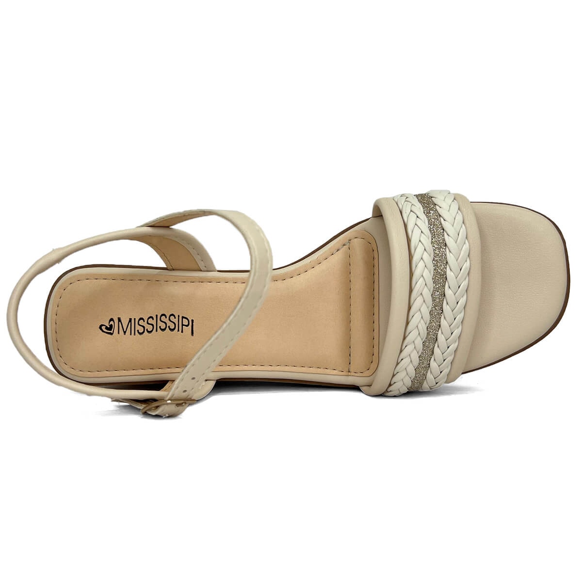 Sandália Mississipi Anabela Mc111 Cotton Sandália Mississipi Anabela Mc111 Cotton