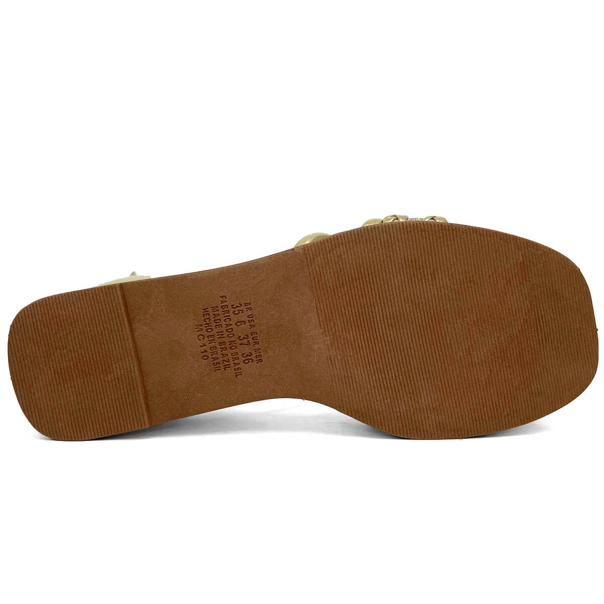 Sandália Mississipi Anabela Mc113 Ouro Light Sandália Mississipi Anabela Mc113 Ouro Light