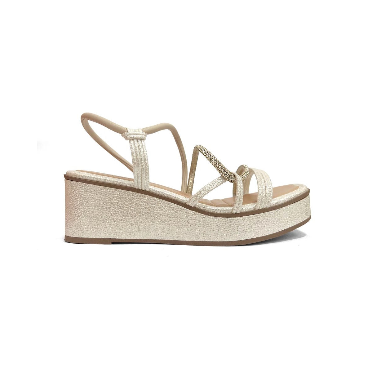 Sandália Mississipi Anabela Me673 Cotton Sandália Mississipi Anabela Me673 Cotton