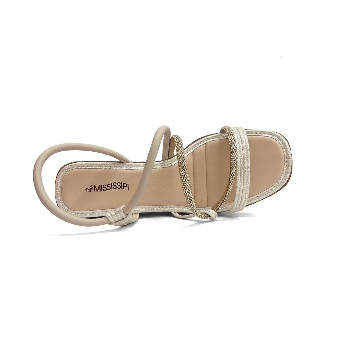 Sandália Mississipi Anabela Me673 Cotton Sandália Mississipi Anabela Me673 Cotton
