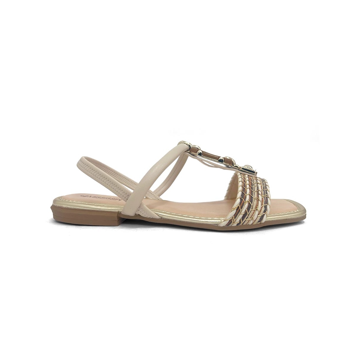 Sandália Mississipi Feminina Rasteira Mf302 Cotton