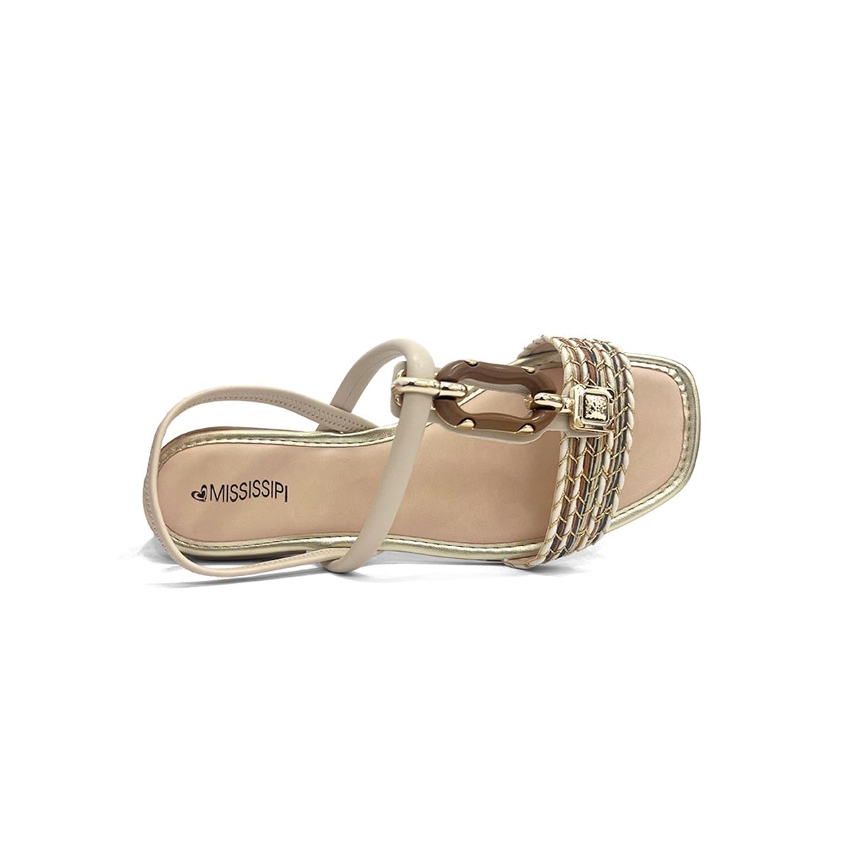 Sandália Mississipi Feminina Rasteira Mf302 Cotton Sandália Mississipi Feminina Rasteira Mf302 Cotton
