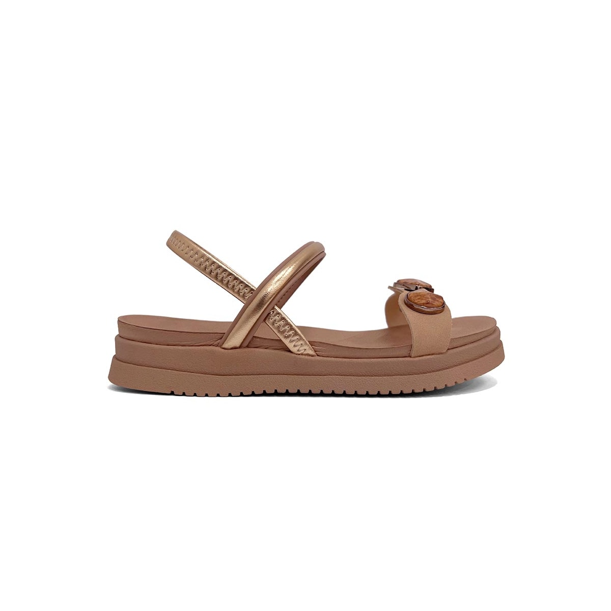 Sandália Mississipi Papete Birken Mf193 Amendoa Sandália Mississipi Papete Birken Mf193 Amendoa